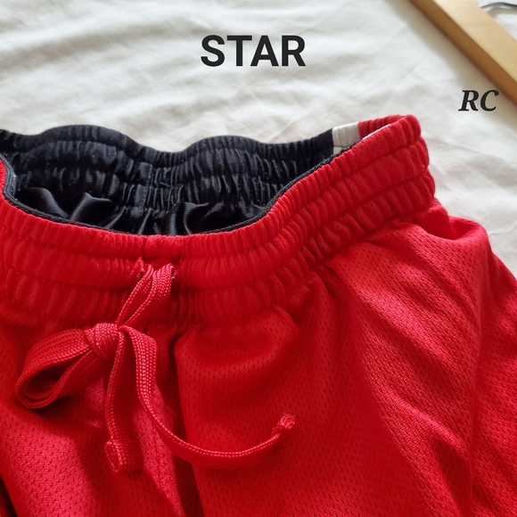 Star Mens Knee-length Jersey Reversible Shorts size: S (28-30) - Picture 5 of 7